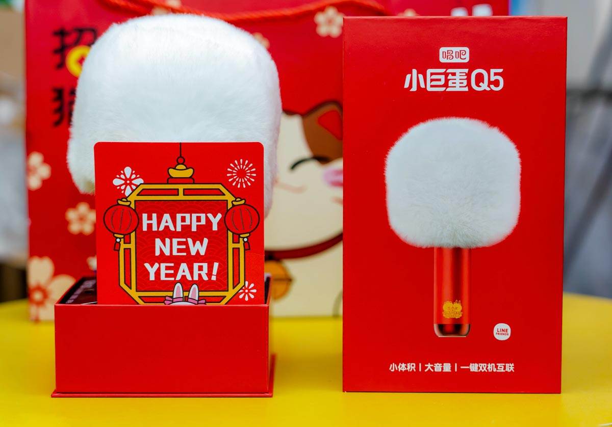 唱吧k歌宝小巨蛋麦克风,米家k歌麦克风和唱吧小巨蛋