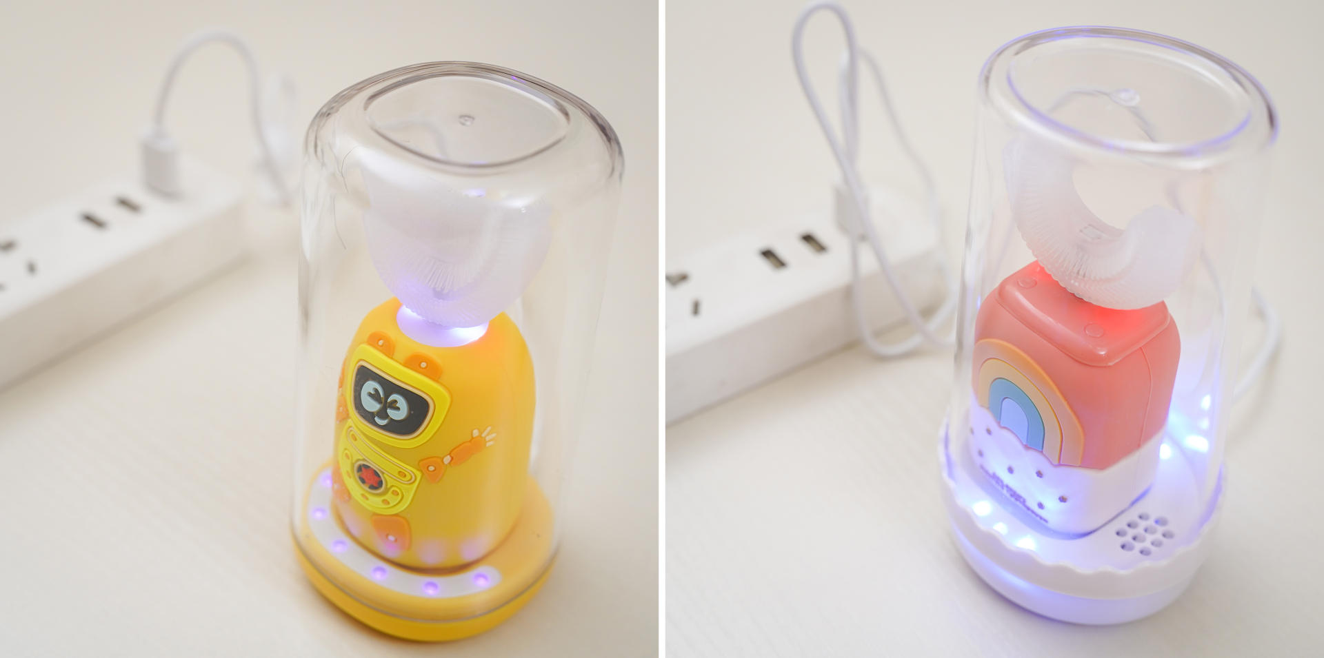 儿童电动牙刷u型真实推荐测评,usmile电动牙刷怎么样