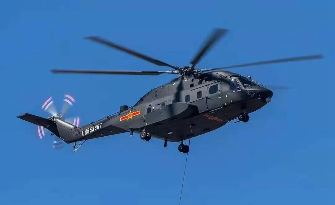 直8l宽体运输直升机展览,直8l系列直升机