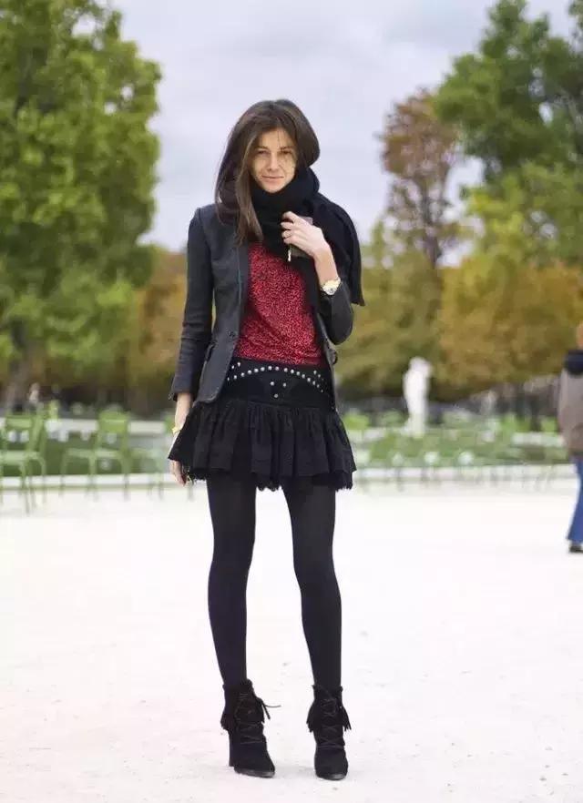 我的秋冬连裤袜穿搭合集,连裤袜应该怎么穿不会裂裆