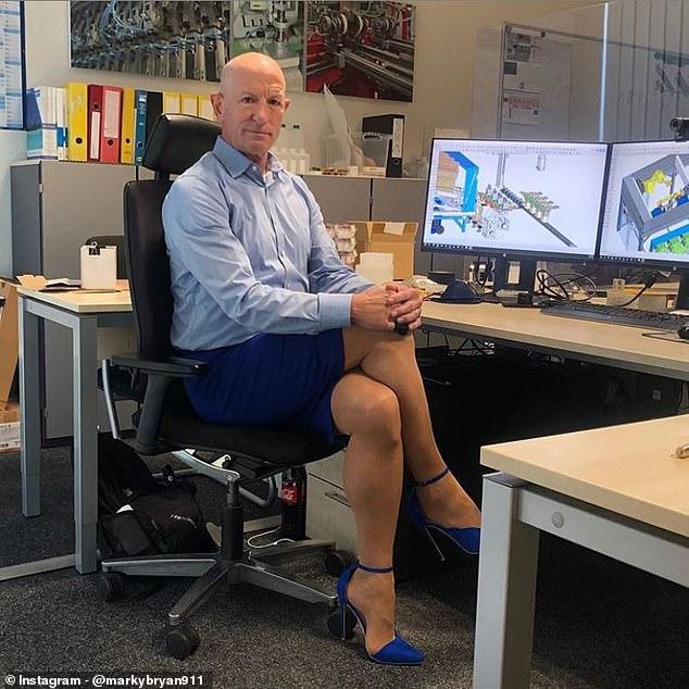 硬汉老爸爱上高跟鞋配短裙？网友惊艳：长腿翘臀画风太妖娆