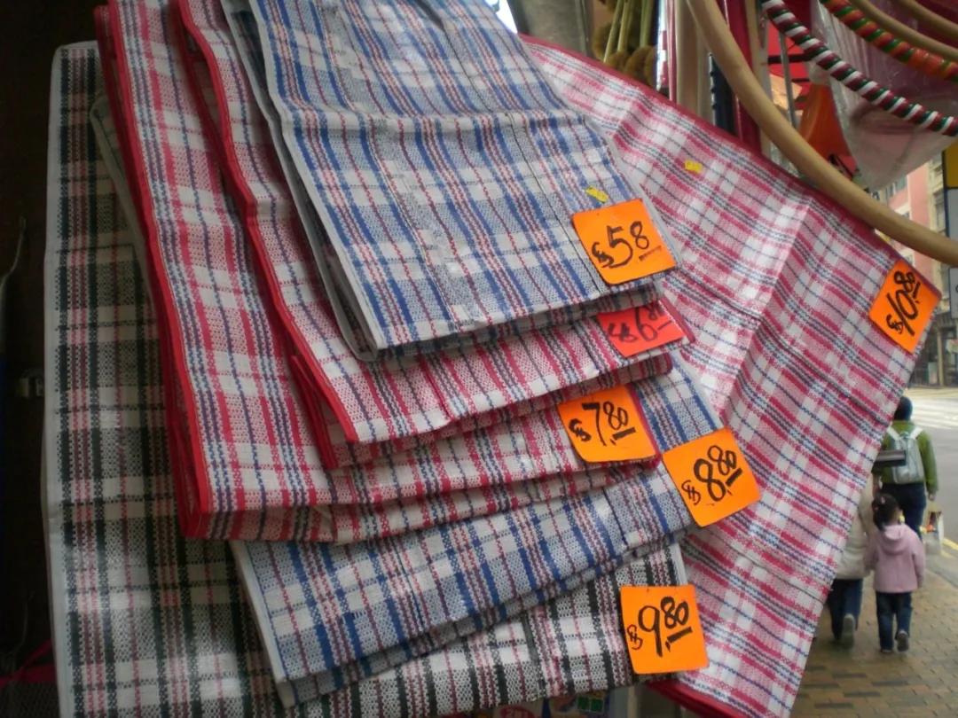 香港红白蓝条纹袋,香港红白条纹袋