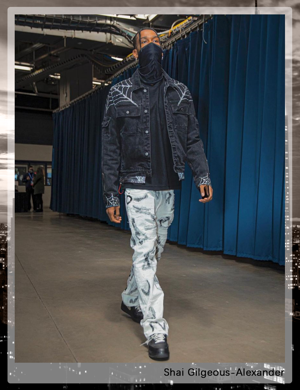 nba球员美式穿搭怎么穿,nba球星牛仔夹克怎么搭