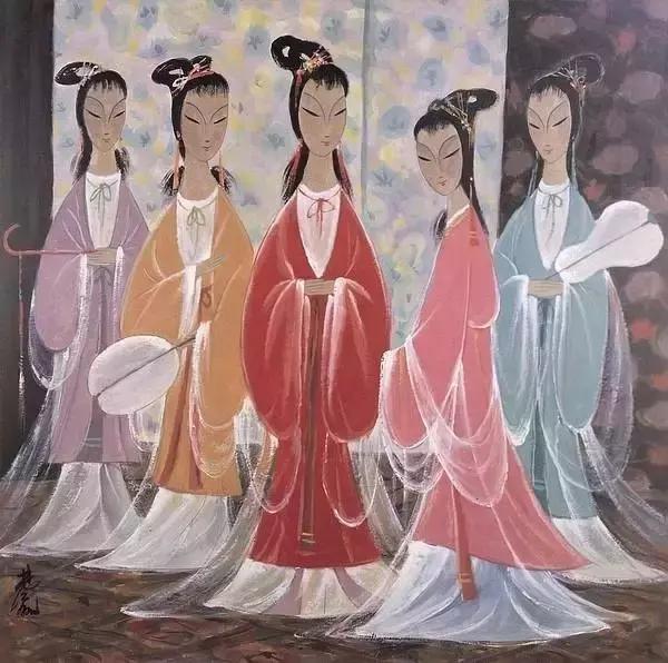 近现代维吾尔族人物画家,近现代画家谁的画最值钱