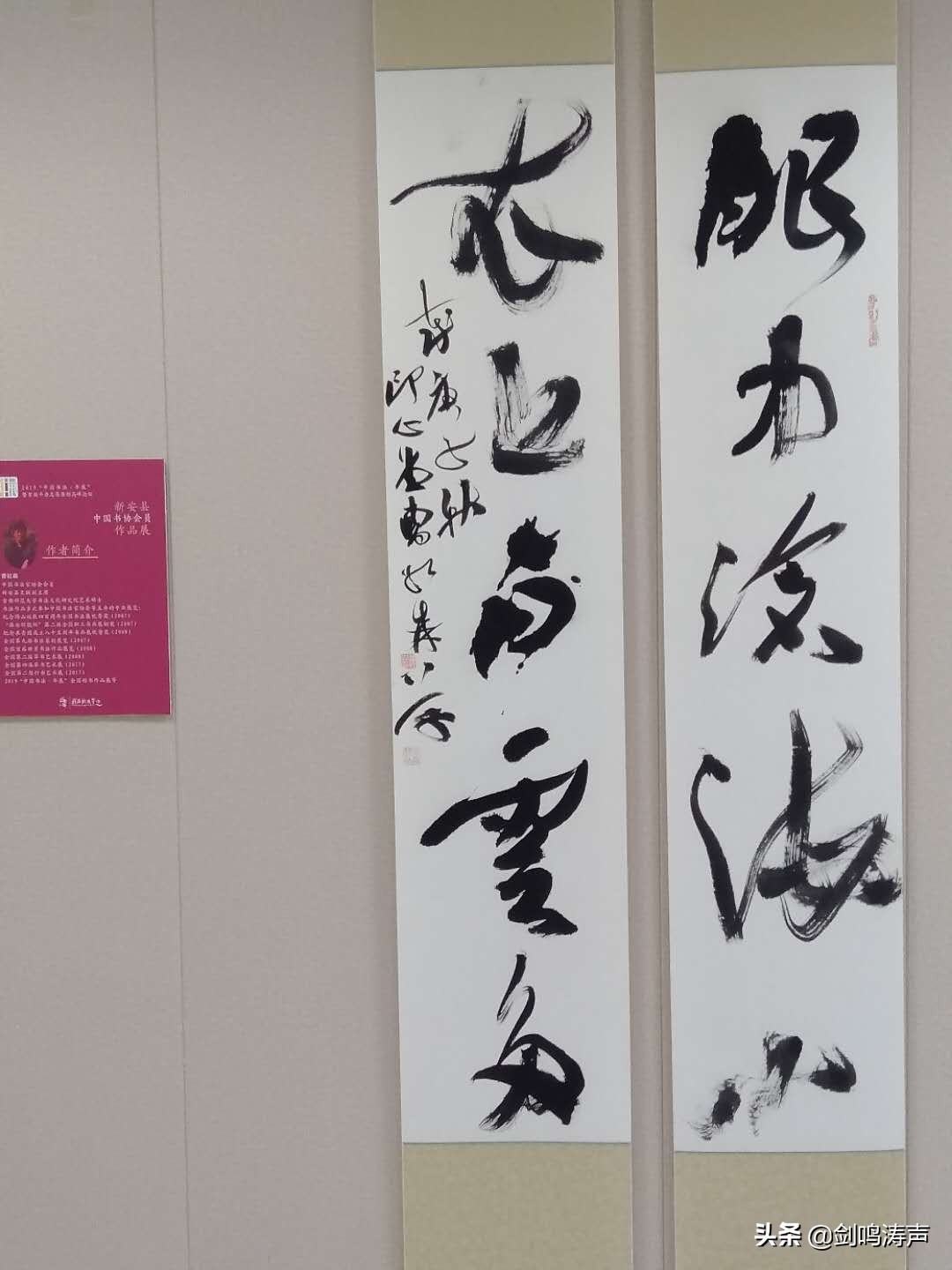 “2019中国书法•年展”之新安县中国书协会员作品展