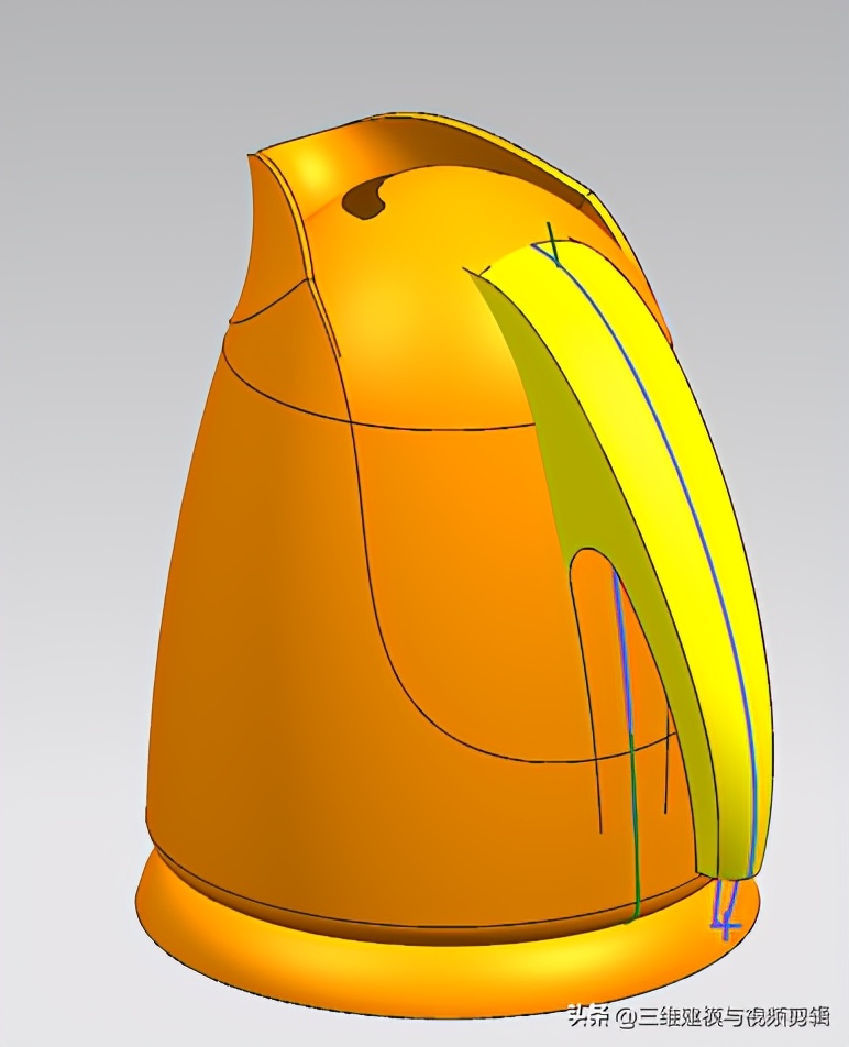 ug12.0咖啡壶实体建模,ug12.0曲面建模实例100例