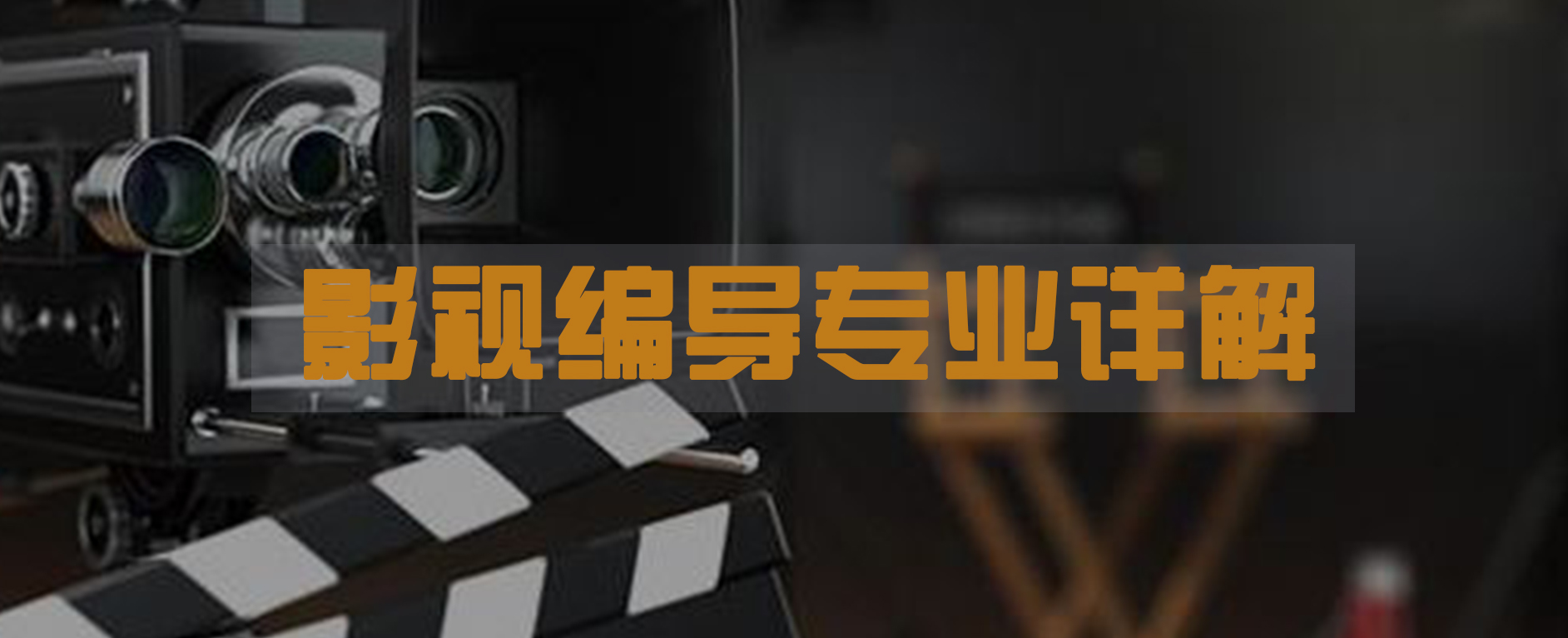 影视编导专业详解,影视编导专业考公务员