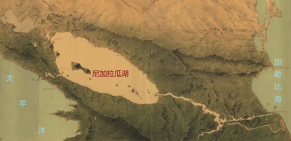 尼加拉瓜湖有多大,中美洲国家尼加拉瓜