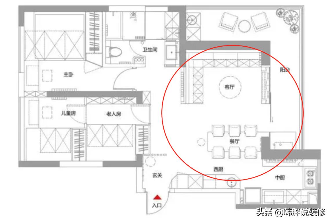砸掉客厅电视墙,客厅电视墙砸掉效果图
