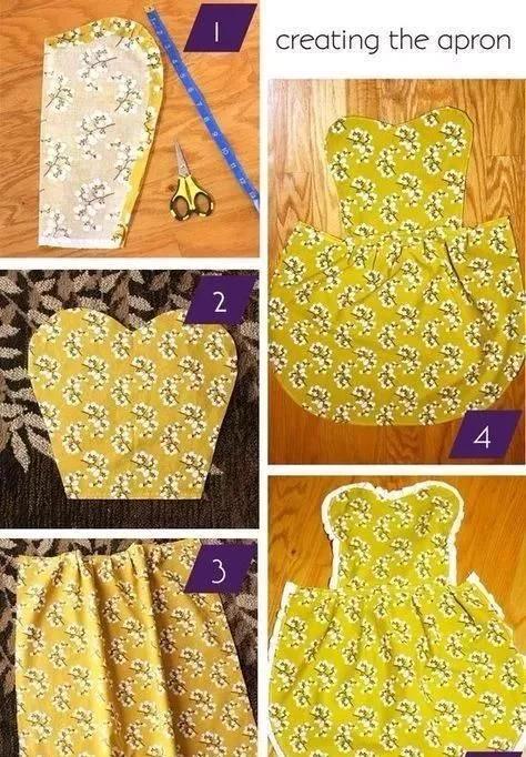 自制收纳小布筐超好看,碎布做有盖子的收纳筐