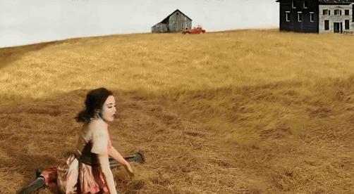 张靓颖世界名画特效,张靓颖mv世界名画获奖分析