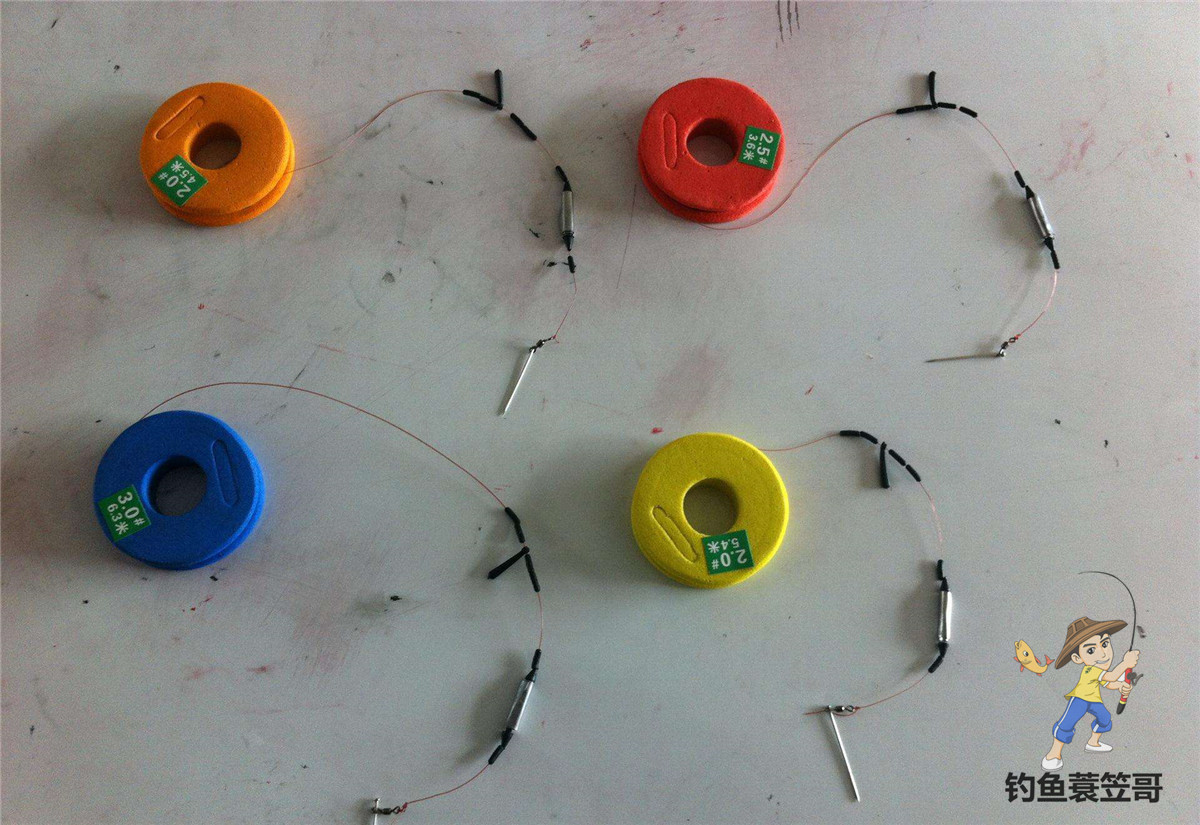 新手子线鱼钩怎么自己绑,钓鱼子线怎样绑钩才结实
