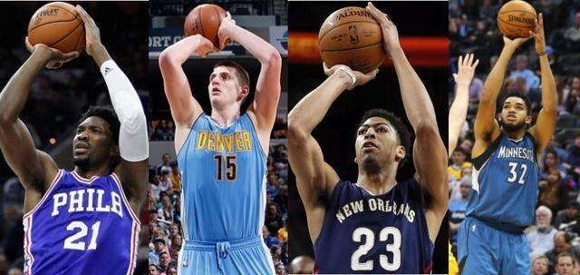 恩比德和约基奇nba第一中锋之争,恩比德约基奇对比四大中锋