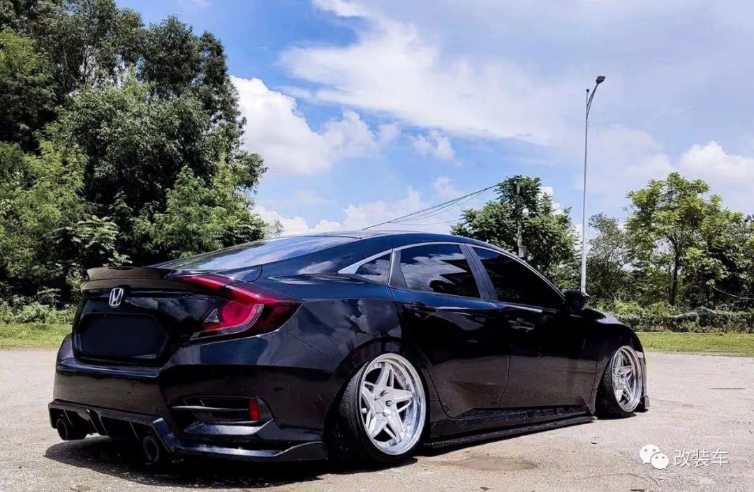 潮汕思域改气动避震,潮汕二手改装思域