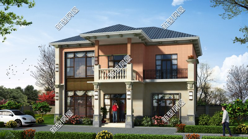 11x10米三层带堂屋自建房设计图纸,农村11x13米带堂屋三层自建房图纸