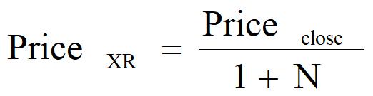 股票分红后的除权除息价格怎么算,如何计算除权除息的价格