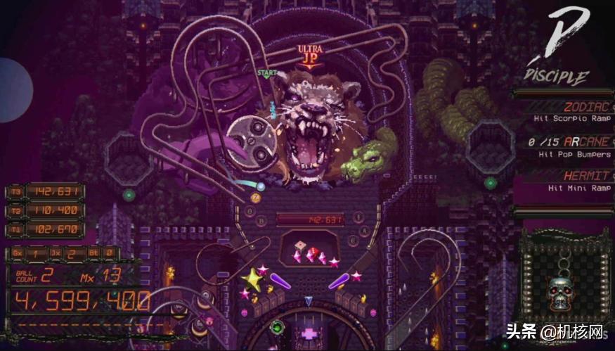 《DemonsTilt》:3A大作玩累了，不如玩玩弹珠台来调剂调剂