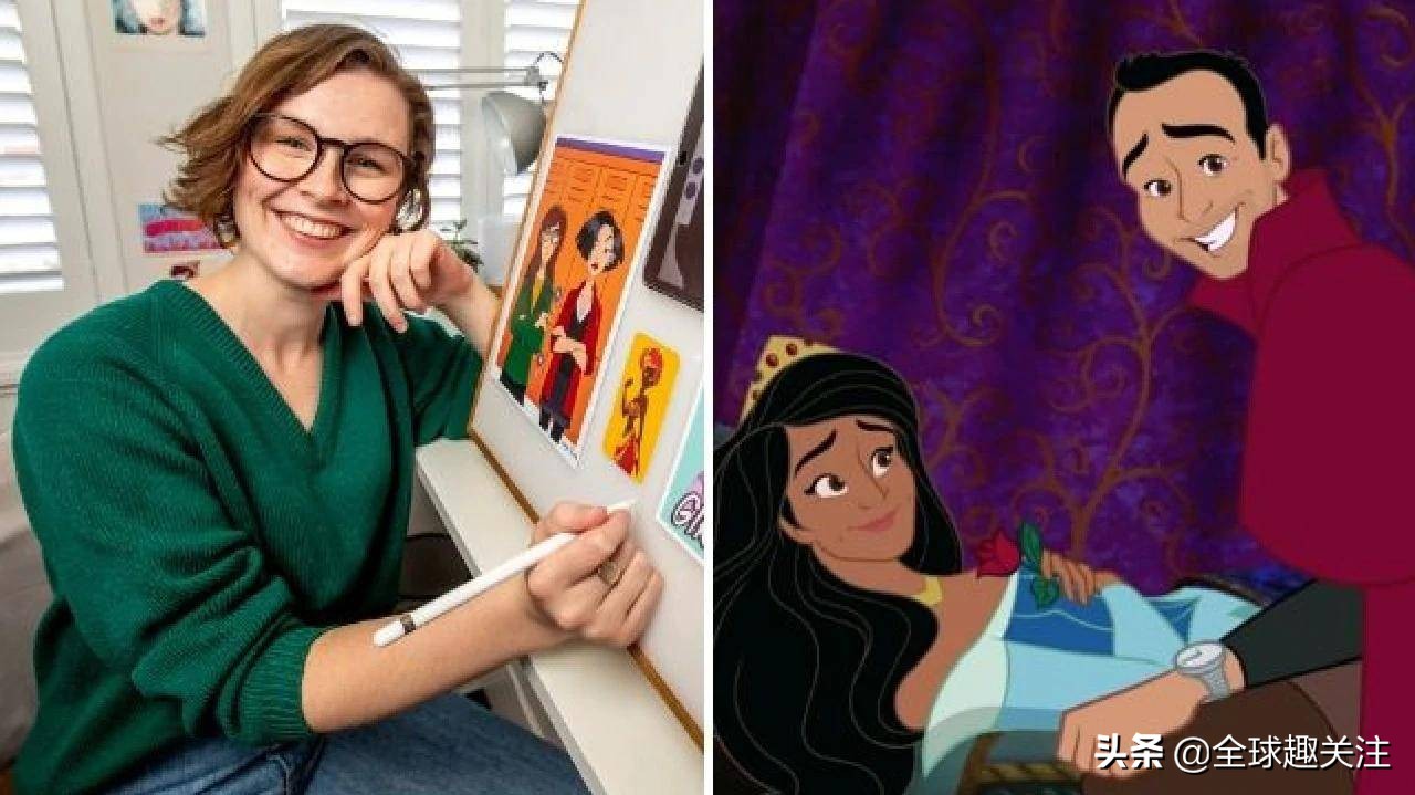 美国小哥为求婚高中初恋爆改迪士尼动画！500万网友甜哭齐送祝福