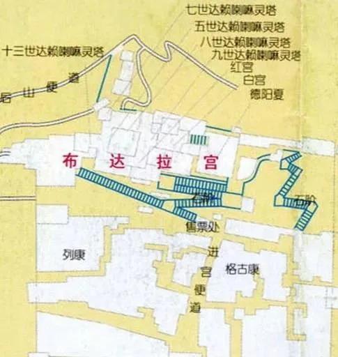 西藏旅游必去景点布达拉宫,大美西藏布达拉宫的美景