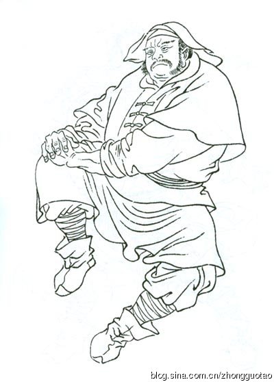 牛牧野水浒扑克,牛牧野水浒人物