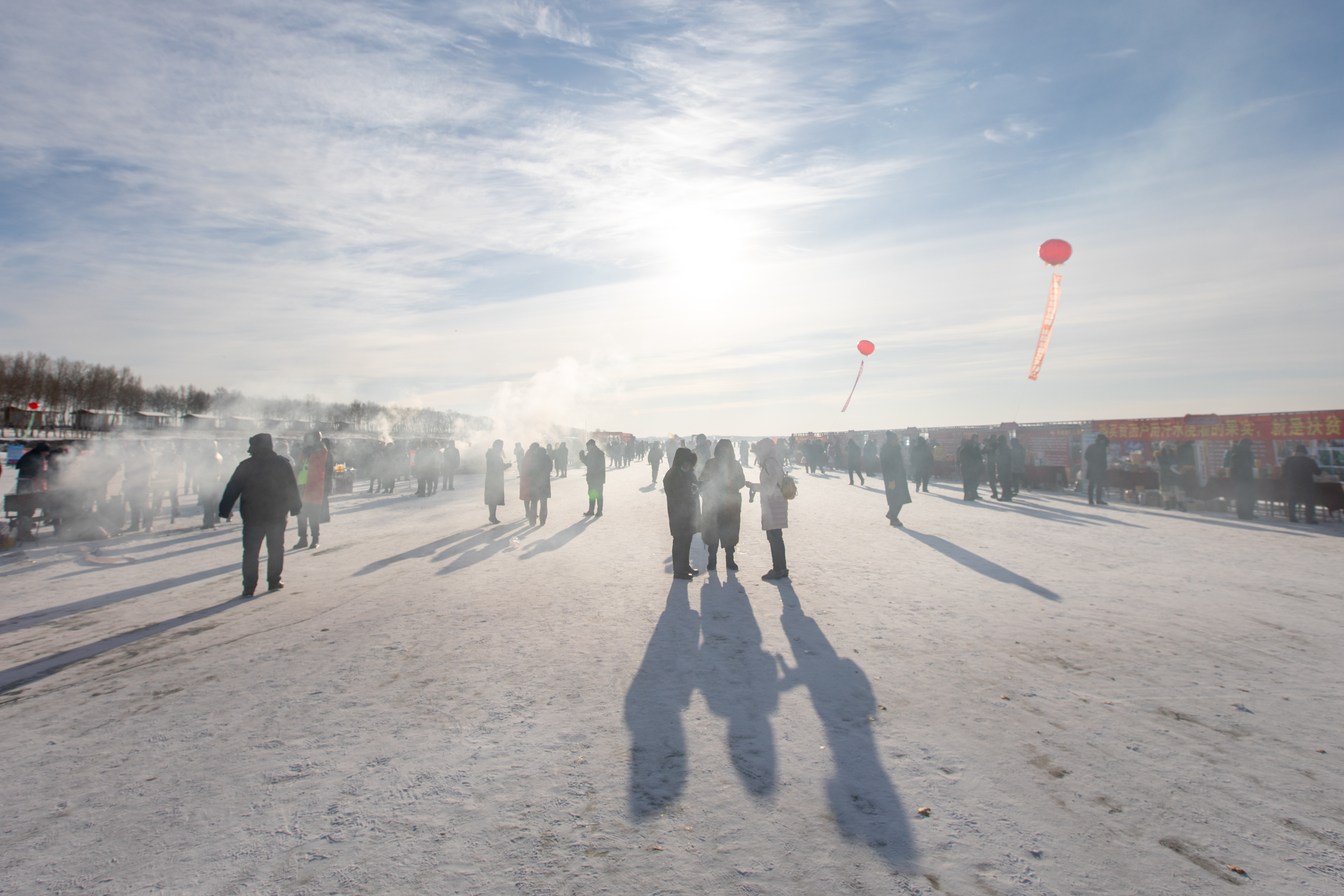 巴音温都尔冬季冰雪游玩,杜尔伯特蒙古草原风情