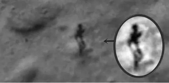 揭秘月球背面神秘的外星人存在,月球上出现的外星人踪影