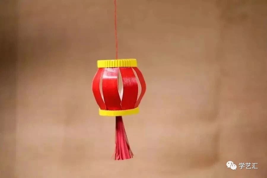 中国风过新年灯笼手工制作,糖葫芦灯笼手工制作幼儿园元旦