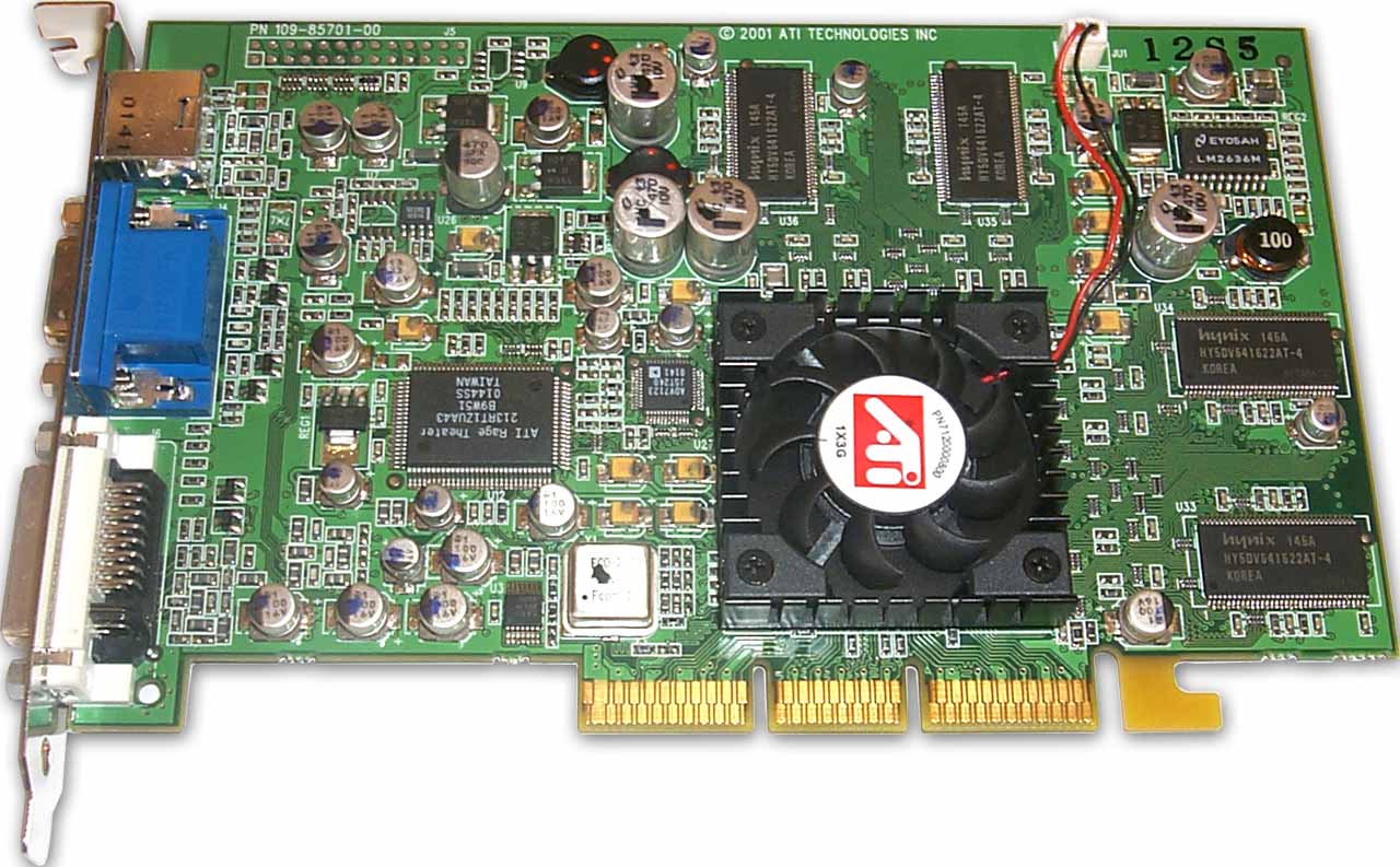 ATI显卡发展史,nvidia最早的显卡