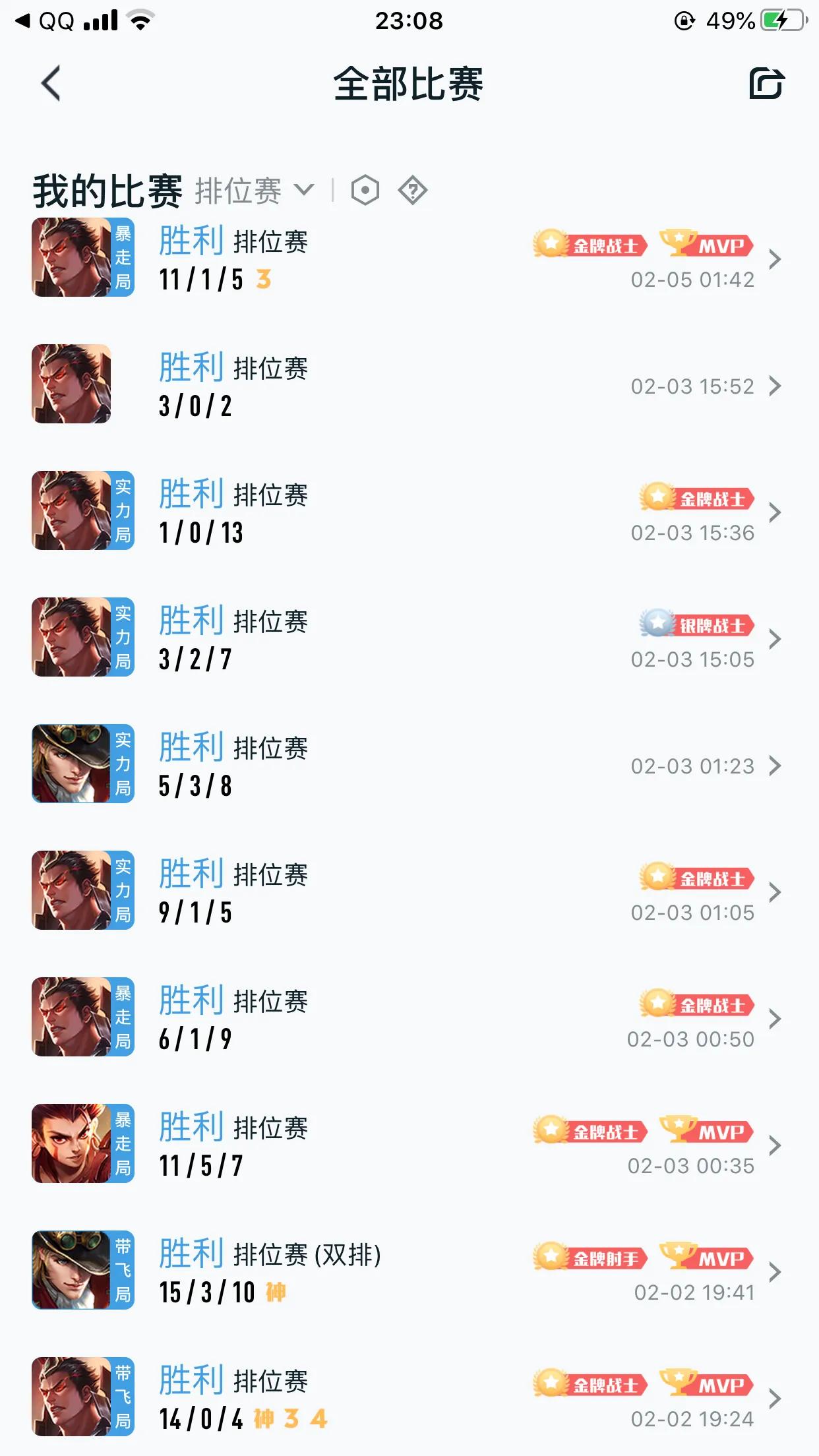 王者光荣qq区太好打了吧？