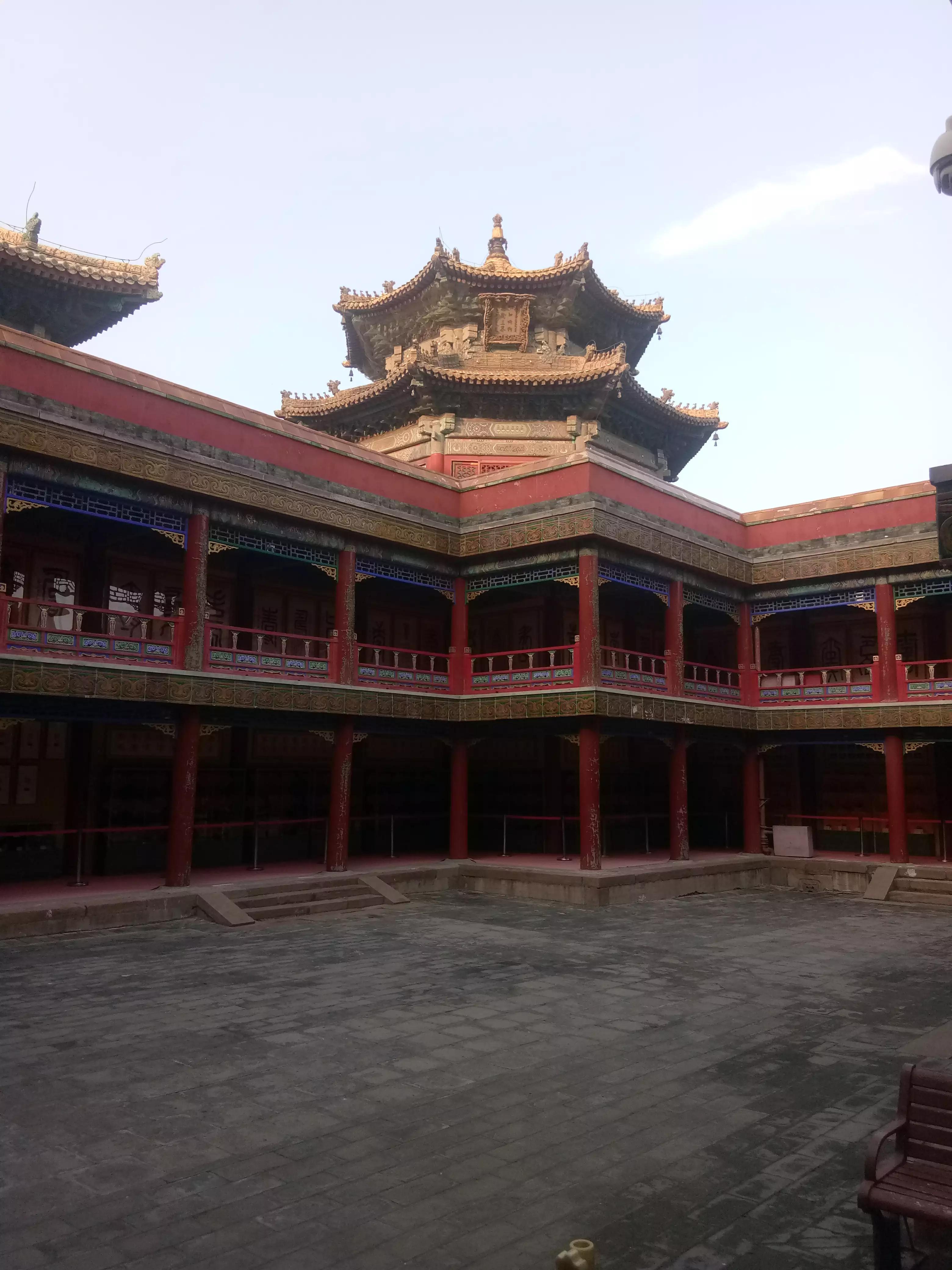 河北承德避暑山庄小布达拉宫全景,承德景点大佛寺布达拉宫