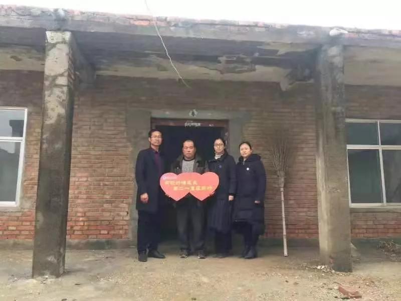 商丘工学院开展爱心家访活动