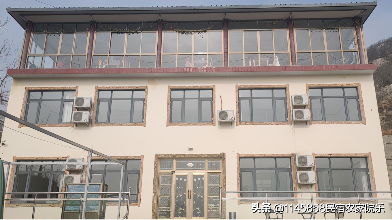 蓟县盘山青岚山庄农家院,享用蓟县农家院的风景