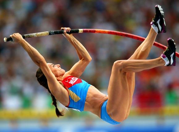 撑杆跳世界纪录的保持者,世界上最优秀的撑杆跳运动员比赛