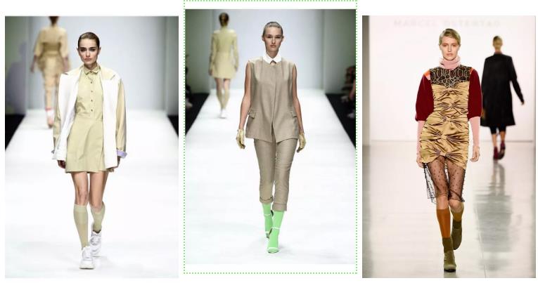 说好一起露脚踝，那些时髦精却偷偷穿上了中筒袜