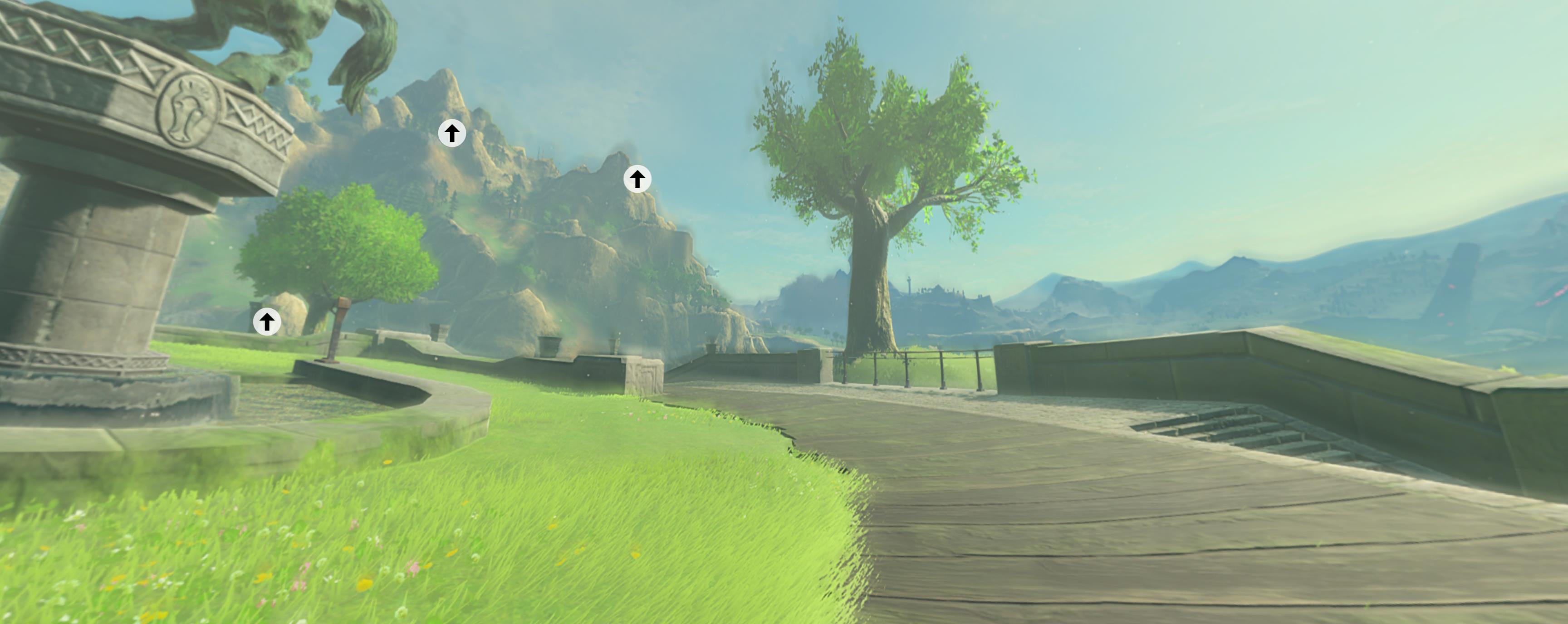 塞尔达传说荒野之息第二章地图,塞尔达传说荒野之息小地图缩放