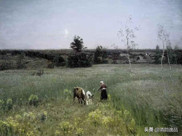 俄罗斯画家经典油画风景作品欣赏,俄罗斯艺术家尤金油画