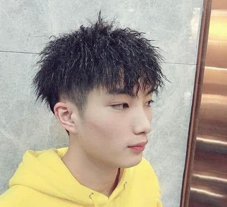 男士锡纸烫发型图片大全横图,男士锡纸烫发教程视频