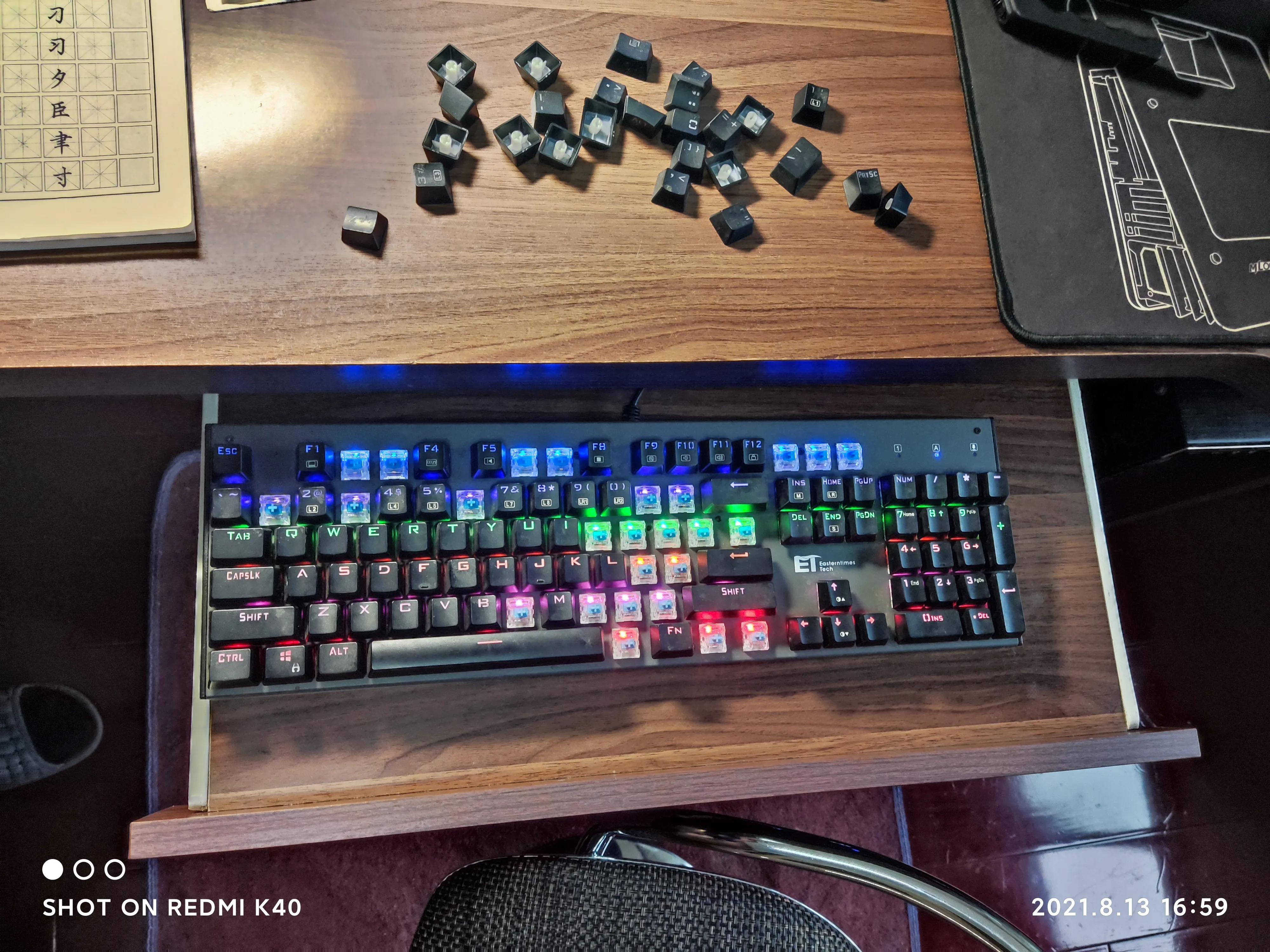 机械键盘拆轴后按键失灵怎么修,hp机械键盘按键失灵怎么修