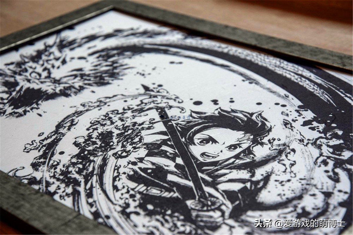 用日本传统画风画鬼灭之刃,鬼灭之刃霸气