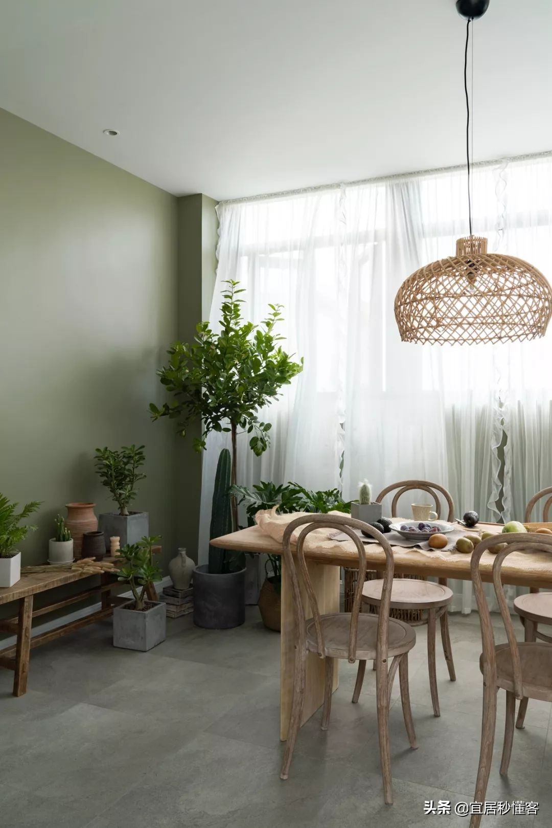 120平米客餐厨南北一体装修效果图,神级改造40平方米房