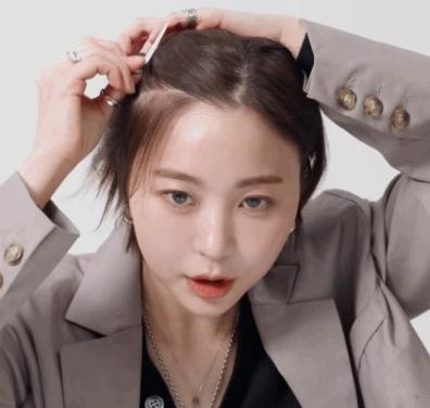 鞠婧祎怎么用发型来掩盖自己脸型,鞠婧祎头发细软塌适不适合