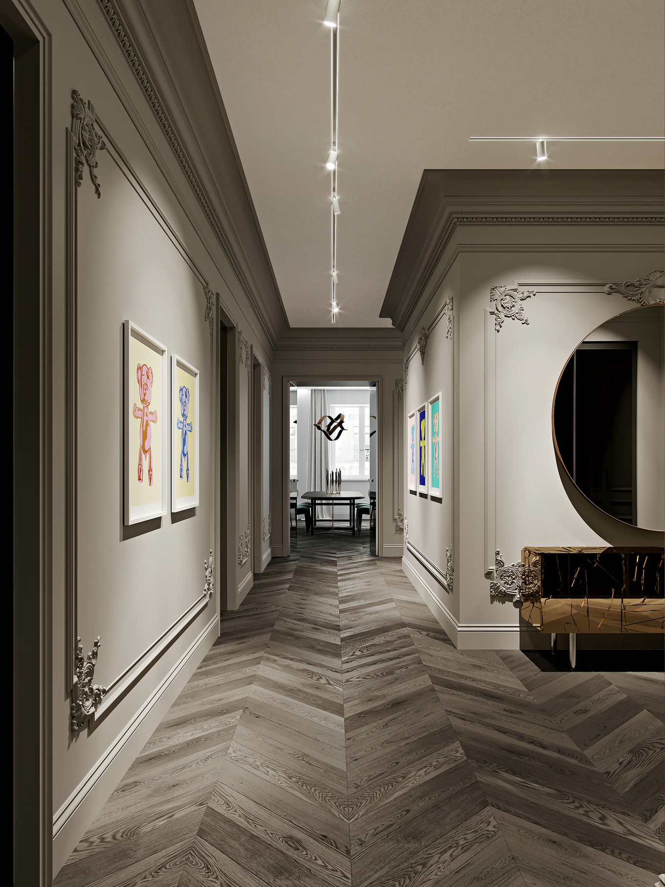 复古设计个性现代高级感,摩登韵味十足的复古设计