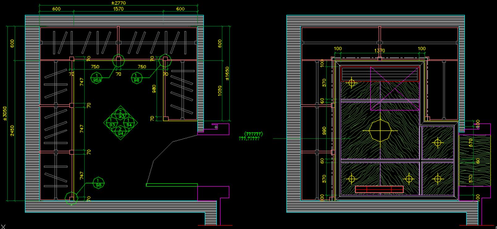 cad一套完整的施工图教程,cad画施工现场平面图样例教程