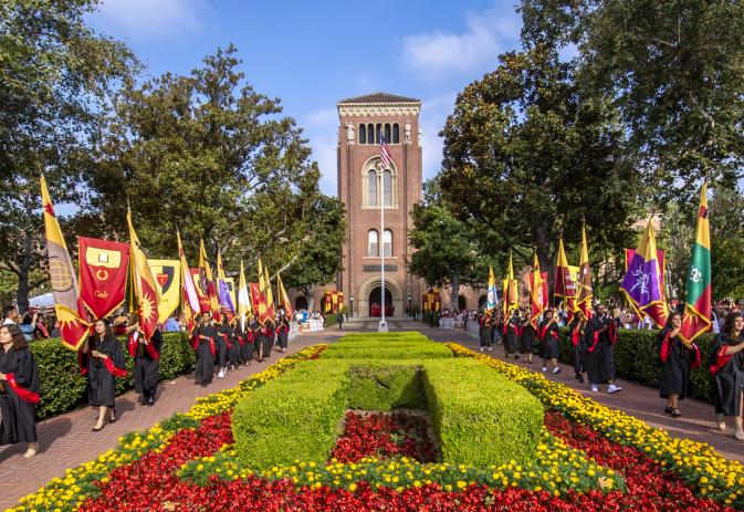 南加州大学被评为全美幸福感最高的大学