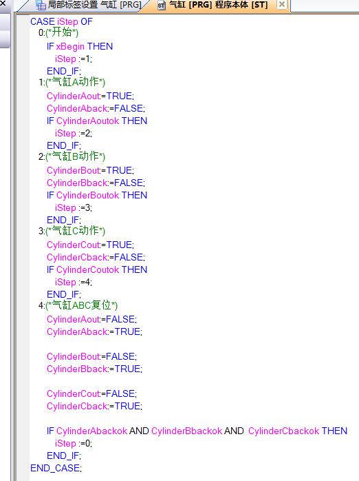三菱跳转指令的标签如何设置,三菱stfor指令
