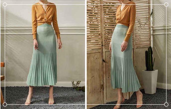 轻熟风针织衫,慵懒风针织衫怎么搭配