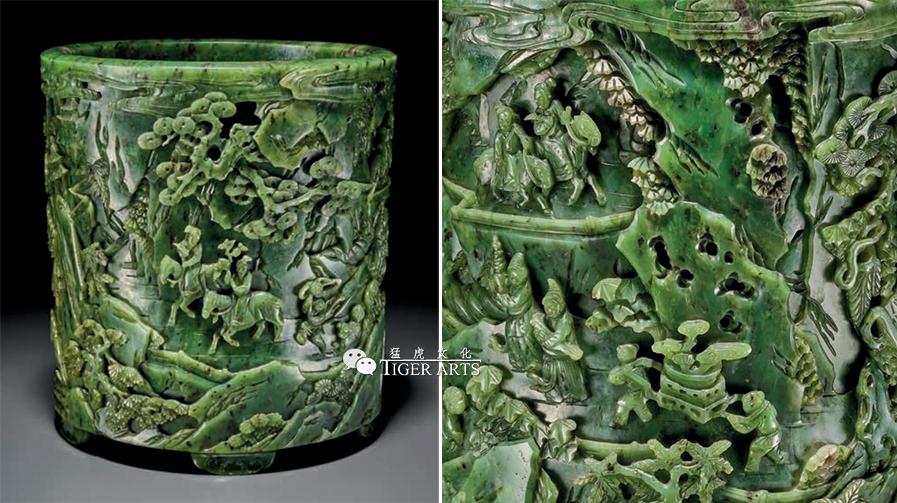 笔筒文艺中式,笔筒竹子论语