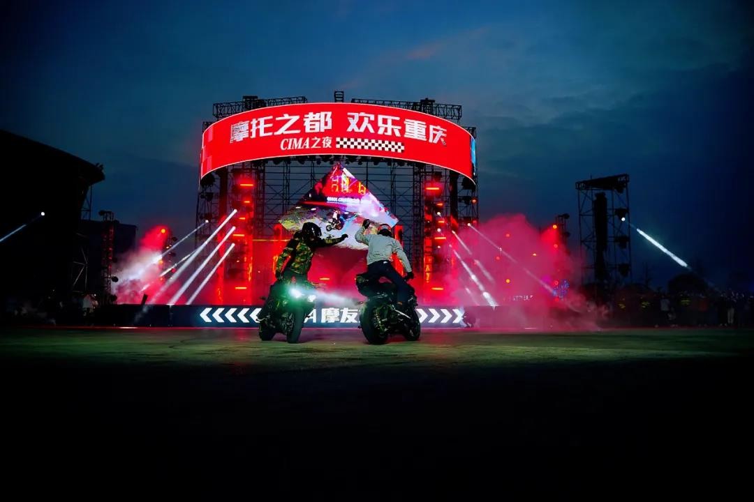 大批摩友齐聚,全国摩友重机相聚