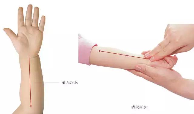 宝宝发烧降温推拿手法视频大全,婴儿头热推拿哪个部位可以降温