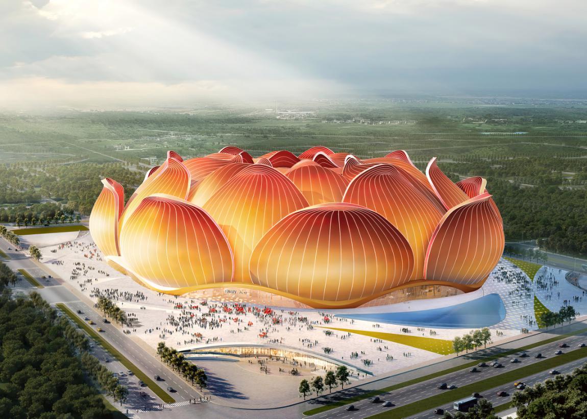 许家印恒大足球场规划图,广州恒大足球王朝缔造者许家印